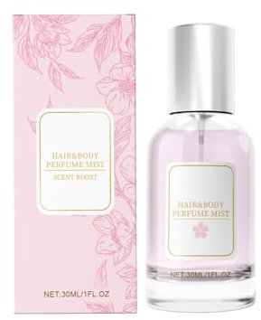 Pheromon Parfum Woman, Haarparfüm Für Frauen, Nourishing and Hydrating Hair, Lang Anhaltender Pheromon Parfüm, Haar- Und Körperduft, Selbstvertrauen Stärken (cherry blossom)