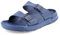 JOMIX Ciabatte da Mare Uomo Estive Pantofole in Gomma da Piscina da Spiaggia Suola Antiscivolo Asciugatura Rapida MEB250167 (Blu,44)