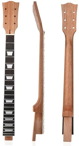 Gitarrhals DIY Ersättning Mahogny Elektrisk Gitarrhals 22 Fret Rosewood Gripbräda