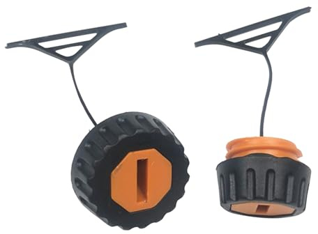 Biniveil Tapón Para Depósito De Aceite De Motosierra,Tapa De Reemplazo Para Tanque De Aceite De Motosierra - Pieza De Reemplazo Multifuncional Para Herramientas De Jardín En Talleres Y Hogares