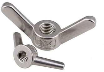 1-5 pezzi M14 - M24 Dadi a griffe Knebelmuttern 304 Dadi ad alette in acciaio inossidabile Dado a griffe(M14-5pcs)