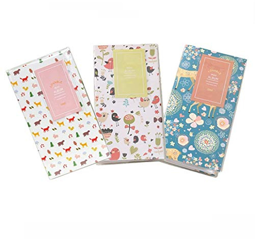 Xrten 3 Pièces Album Photo Mini Album Boite Stockage Pour Polaroid Fujifilm Mini 7s 8 25 50s 90 Photo