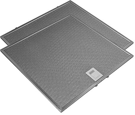AllSpares Metallfilter (2x) für Dunstabzugshauben geeignet für Bosch Siemens Neff und Balay 00362381/362381 (330x320x8mm)
