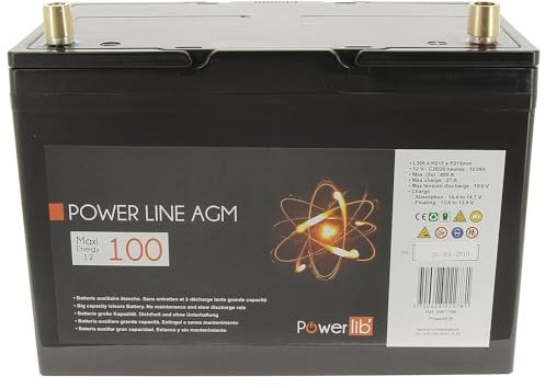 INOVTECH Bateria AGM 100 Ah