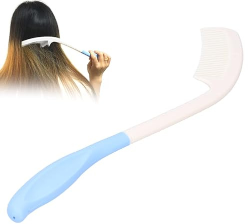 Peines De Mango Largo, Peines De Mango Curvo De ABS Peine De Mango Largo Para Personas Mayores Con Discapacidades Manuales