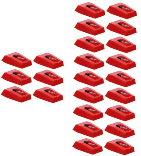 BESTonZON 24stücke Ersatz-nadeln Für Plattenspieler Hochpräzise Vinyl-nadeln Zur Einfachen Installation Kompatibel Mit Verschiedenen Geräten Langlebig Für Klares Klangerlebnis