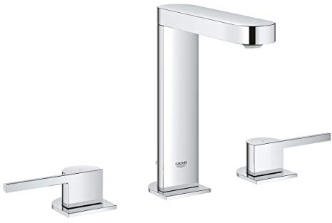 GROHE Plus 20301003 3-Hole Sink DN 15 Chrome, 3-Loch Batterie, Washbasin Mixer Tap