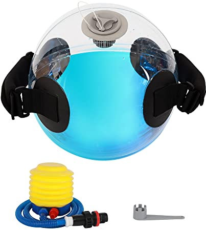 Ultrasport ‎ Unisex-Erwachsene Aqua Fitness Bag, Durchsichtig, Ø 30 cm