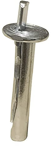 Runxingfu 100 Ensembles Expansion Chape Plafond Clou à Enfoncer Clou Enfoncer Type Vis D'expansion Béton Plafond Marteau Entraînement Ancrages