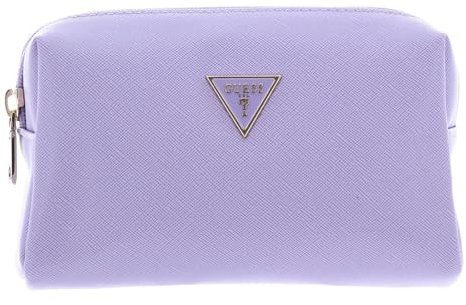 GUESS Top Zip Beauty Bag Lavender