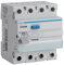 Fehlerstrom Schutzschalter Hager Typ A 40A 30mA 3P+N 6kA QuickConnect-Schraubtechnik