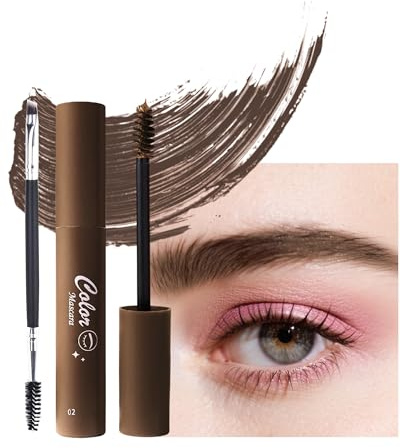 Eyebrow Mascara Brown Kit,Waterproof Tinted Brow Gel,Brow Makeup for Women