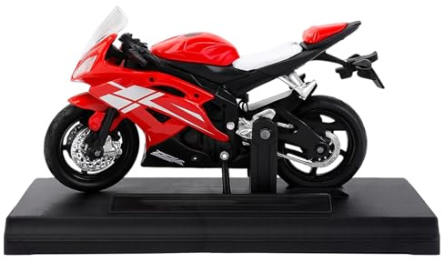 PSFXBM Toy Motorbike, Mini Motorbike Toy for Kids 3 Years and Up, Red Ricky Kids' Play Motorcycles, Fun Birthday for Car Lovers and Future Engineers