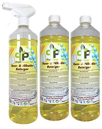 Profi Power Ruß- und Nikotinreiniger 3 x 1000 ml Set (3)