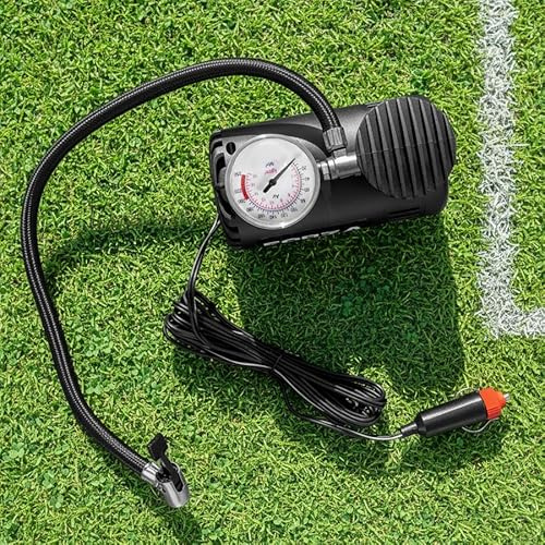 FORZA 12V Electric Ball Pump | High-Performance Portable Air Compressor with PSI & Bar Display for Footballs & Sports Balls