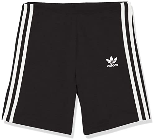 adidas Originals girls Adicolor Cycling Shorts Black/White X-Large