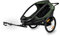 Hamax Outback Fahrradanhänger für 2 Kinder, Farbe Green/Black
