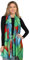 Trillion London® Seidenschal für Damen | Leichte Damenschals | Schals | Kopftuch | Geschenke für Damen | Designerdrucke | Für den Alltag | Geschmeidig und weich | Mehrfarbig | Grün, Blau und Rot