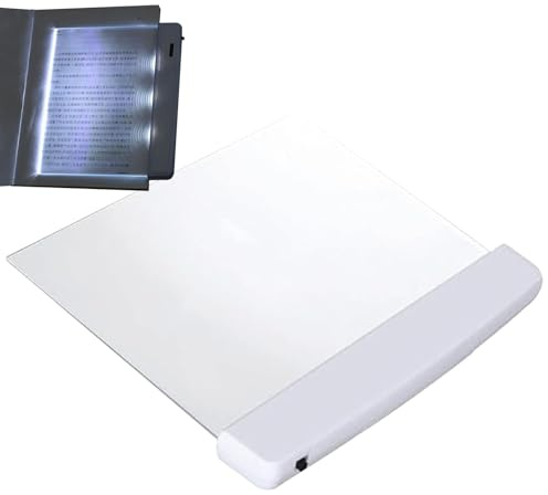 Lampada da lettura notturna per libri, Lampada da lettura per libri a LED - Lampada luminosa per pagine di libri per la lettura di libri,Lampada da lettura notturna, lampada da libro a LED per camera