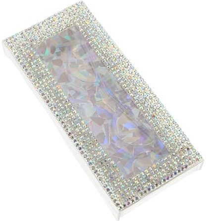 Holibanna Eyelash Storage Box Mit Praktischem Schubladendesign Organizer Für Wimpernverlängerungen Tragbar Für Hochzeiten Und Partys Mit Glitzernden Details Für Einen Eleganten Look