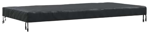 vidaXL Cubierta para muebles al aire libre, protección contra el mal tiempo, protector de patio, cubierta de terraza, cubierta de mesa, accesorio para la cubierta