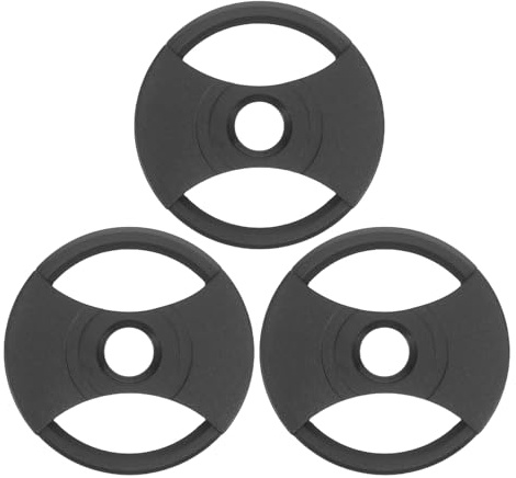 CLISPEED 3 Adattatori per Giradischi in Plastica Nera, Riduttore per Foro Centrale Dischi in Vinile da 7 Pollici, Accessori per Giradischi per Audio Domestico e Riparazione Dischi