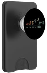 Disc-Golf-Jugador Disc-Golfing Vintage Weekend Disc-Golf PopSockets PopWallet para MagSafe