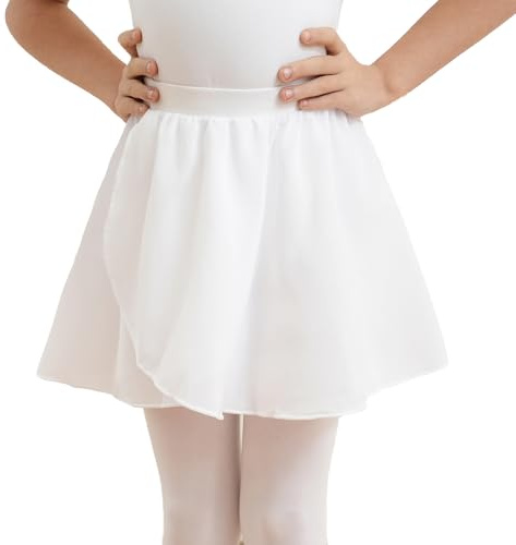 Tancefair Falda de Ballet para niñas Woemns con Falda de Gasa y Cintura Ajustable para niños y Adultos