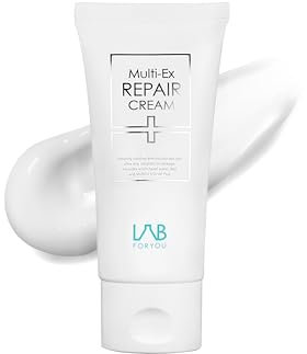 [LAB FOR YOU] Multi-Ex Repair Cream 50ml | Koreanische Kosmetik | Haut beruhigender Feuchtigkeitsstoff | Niacinamid | Hexen Haselwasser 69% | EGF Creme | irritierte empfindliche Haut | Reparatur Creme
