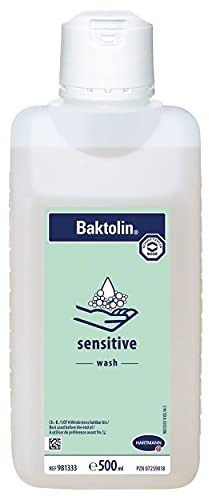 20 Flaschen à 500ml Baktolin® sensitive Waschlotion für beanspruchte oder empfindliche Haut. Für Klinik, Arztpraxis, Altenheime, häusliche Krankenpflege