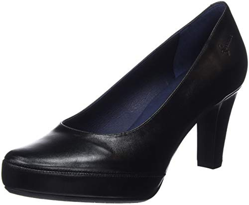 Dorking Blesa Zapatos con Plataforma, Mujer, Negro (Negro 001), 37 EU (4 UK)
