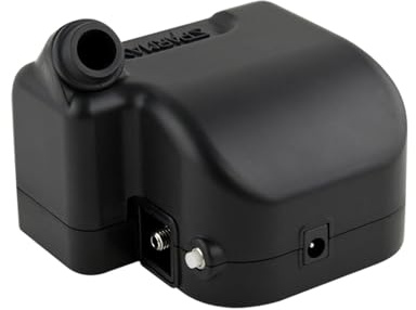 SPARMAX DC25 X Mini Kompressor, schwarz, 9,5 x 8,7 x 5,8 cm