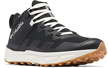 Columbia Facet 75 Mid Outdry medelhöga vandringskängor, Svart ljus sand, 46 EU