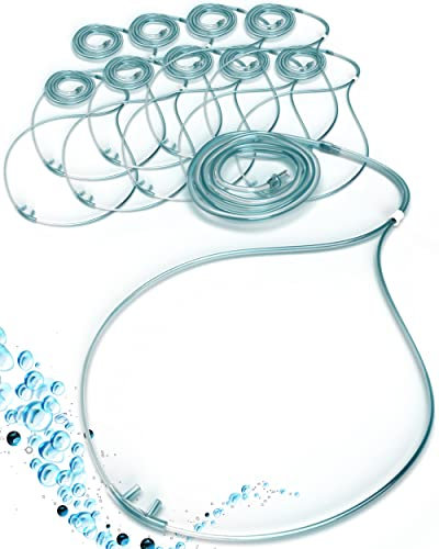 10 x Nasenbrille mit Schlauch 2.1 mtr., Sauerstoffbrille Mapeau O2 Nasen Brille