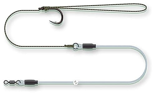 DAM Combi Pellet Rig Länge 70cm