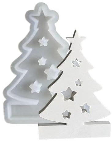 Resin Christmas Tree Mold, Candle Holder Silicone Resin Mold, Silicone Christmas Tree Mold,Christmas Tree Mold