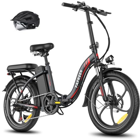 Fafrees 2025 F20+ E Bike Bicicleta plegable 20 pulgadas para adultos [Oficial] Bicicleta eléctrica para hombre y mujer Fatbike 20 Ah / 720 Wh batería, bicicleta eléctrica 250 W, bicicleta de montaña E