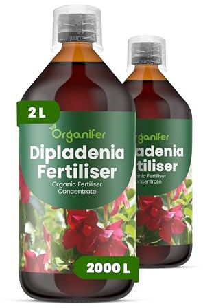 Organiskt flytande gödsel 2x1L för Dipladenia – stimulerar rötter och vitalitet - Organifer