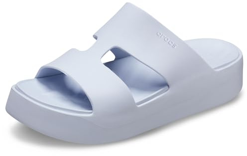 Crocs Getaway Platform H-Strap, Sandali Donna, Dreamscape, 39/40 EU