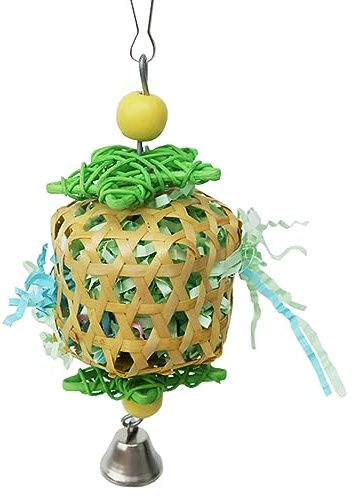 TANOMA Bird Toys for Conures Parakeet, Birds Cage Accessories, Bird Shredding Foraging Toys for Cage