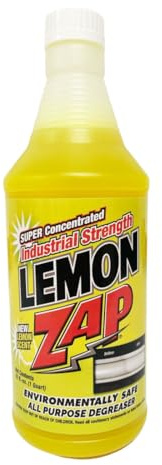 Lemon Gutter Zap Environmentally Safe Black Streak Gutter Cleaner Removes Heavy Soils Dirt Industrial Stains- Commercial