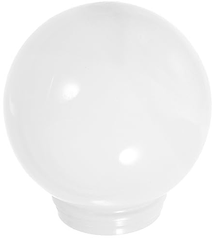 Ciieeo Globe Lampshade Replacement Outdoor Light Cover for Post Lamp Shade Porch Light Cover Patio Lampshade Wall Lamp Shade Spherical Ball Fixture 5.91 in