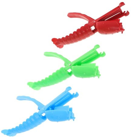 GALPADA 3pièces Éplucheur Écrevisses Portable Outil Précis pour Décortiquer Crevettes Et Crustacés sans Salissure Protège Ongles Usage Cuisine