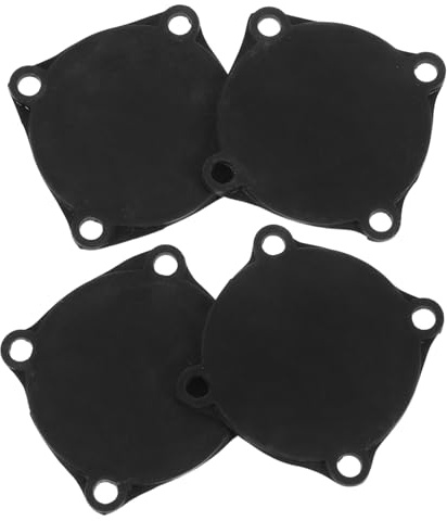 HAMPPLIES Guarnizioni in Gomma per Pressostati Compressore Aria, Kit 4 Pezzi Resistenti alle Intemperie per Ricambi Industriali e Uso Esterno