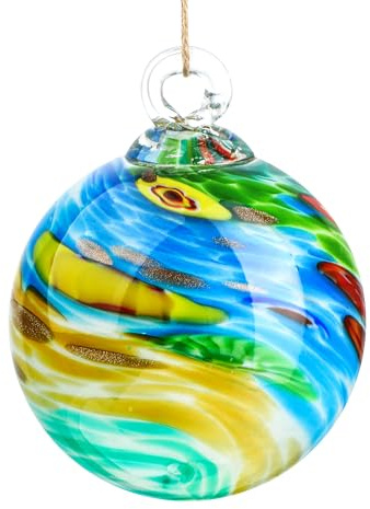 15 cm trädgård hängande glas skådningsbollar dekorativ inomhus utomhus häxa boll glaskulor sfär prydnad
