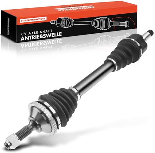 Frankberg Antriebswelle Achswelle MT mit ABS Ring Vorderachse Links Kompatibel mit 206 Schrägheck 2A/C 206 Stufenheck 206 SW 2E/K 206 Van 206+ 2L 2M Replace# 3272CQ