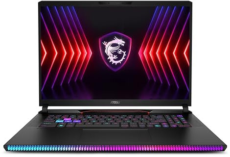 MSI Raider 17 16:10 QHD+ 240Hz Gaming Laptop - (Intel Core i9-14900HX, NVIDIA GeForce RTX 4080, 32GB RAM, 4TB SSD, Windows 11 Pro) - Core Black