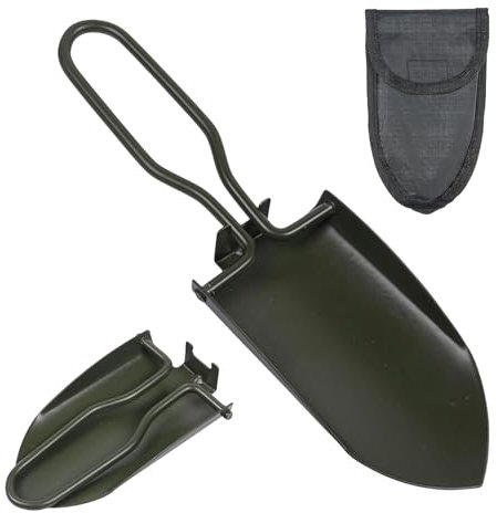 Mini Pala de Mano Herramienta Plegable Pala Mini Pala de Jardín para Jardineria Camping y Senderismo Supervivencia Jardín