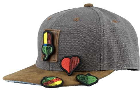 Bavarian Caps Cap Schafkopf Transformer 2 dunkelgrau - one Size