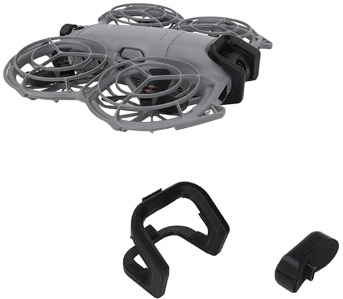 OURHZTB Gimbal stötfångare skydd för DJI Neo 2, främre och bakre anti-kollision drönare gimbal linsskydd skyddsstång för DJI Neo 2 drönare kamera tillbehör (svart)
